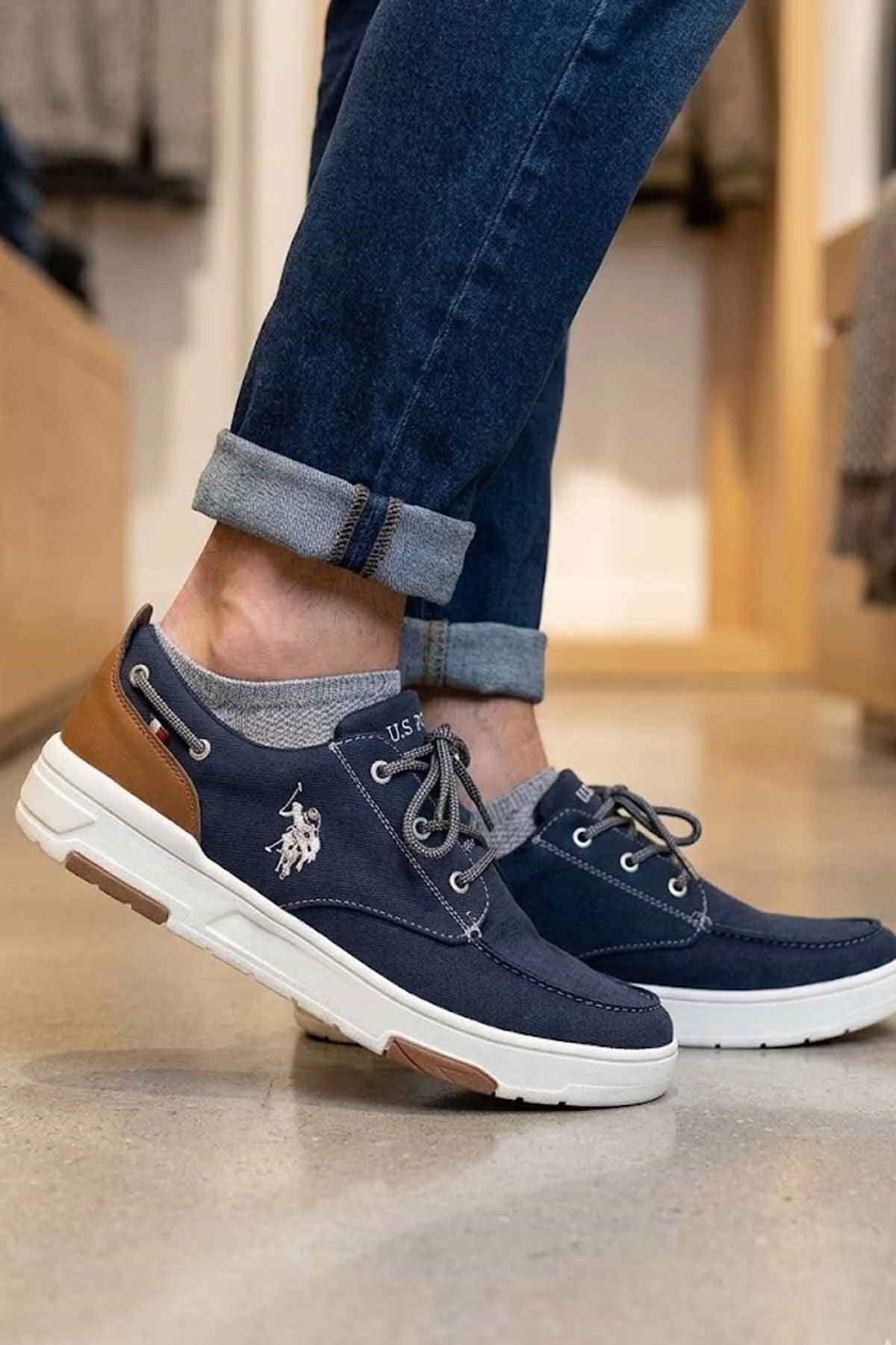 US POLO ASSN.SneakerU.S Polo Assn.  ANTYHN 6FX LACI Erkek Sneaker Ayakkabı 102156816LACI