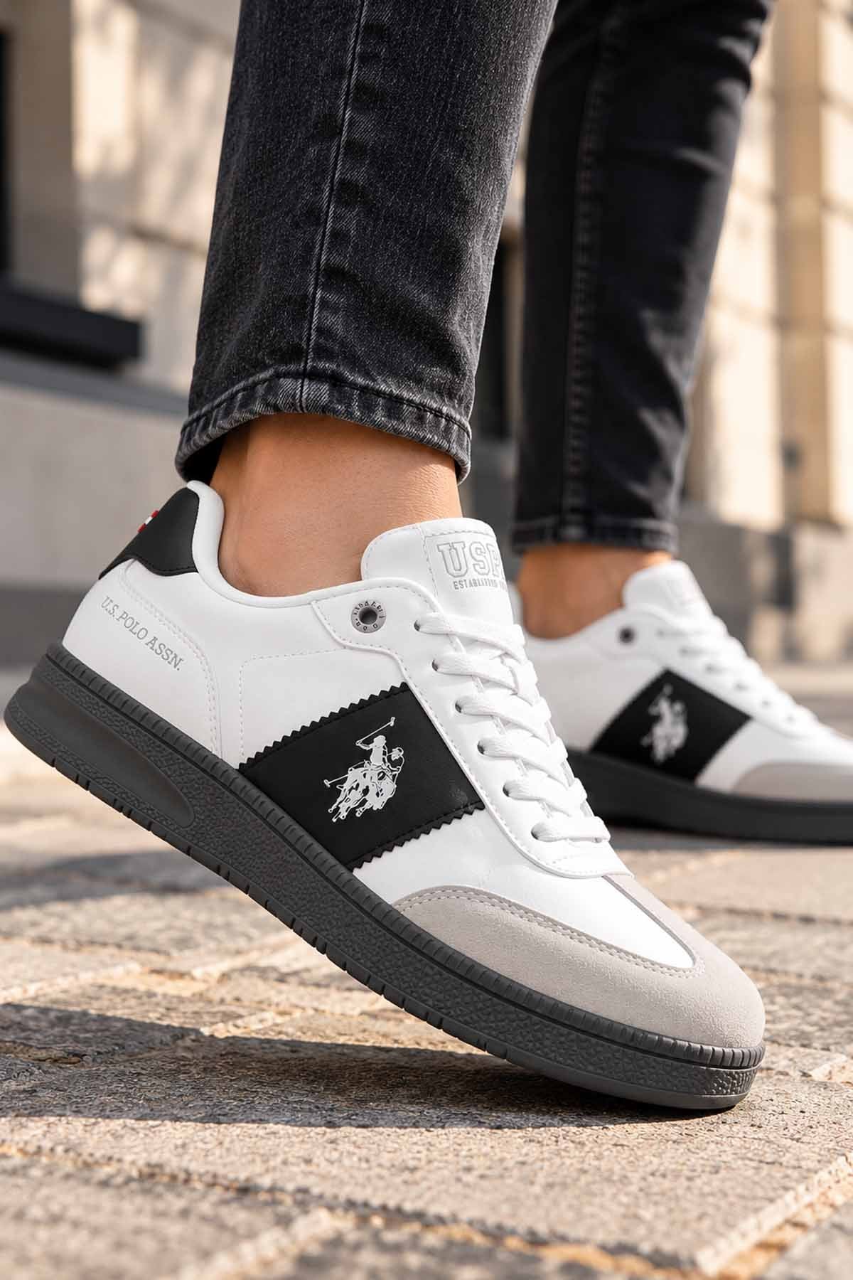US POLO ASSN.SneakerU.S. Polo Assn.XENA 6PR Erkek Sneaker 102695649BEYAZ