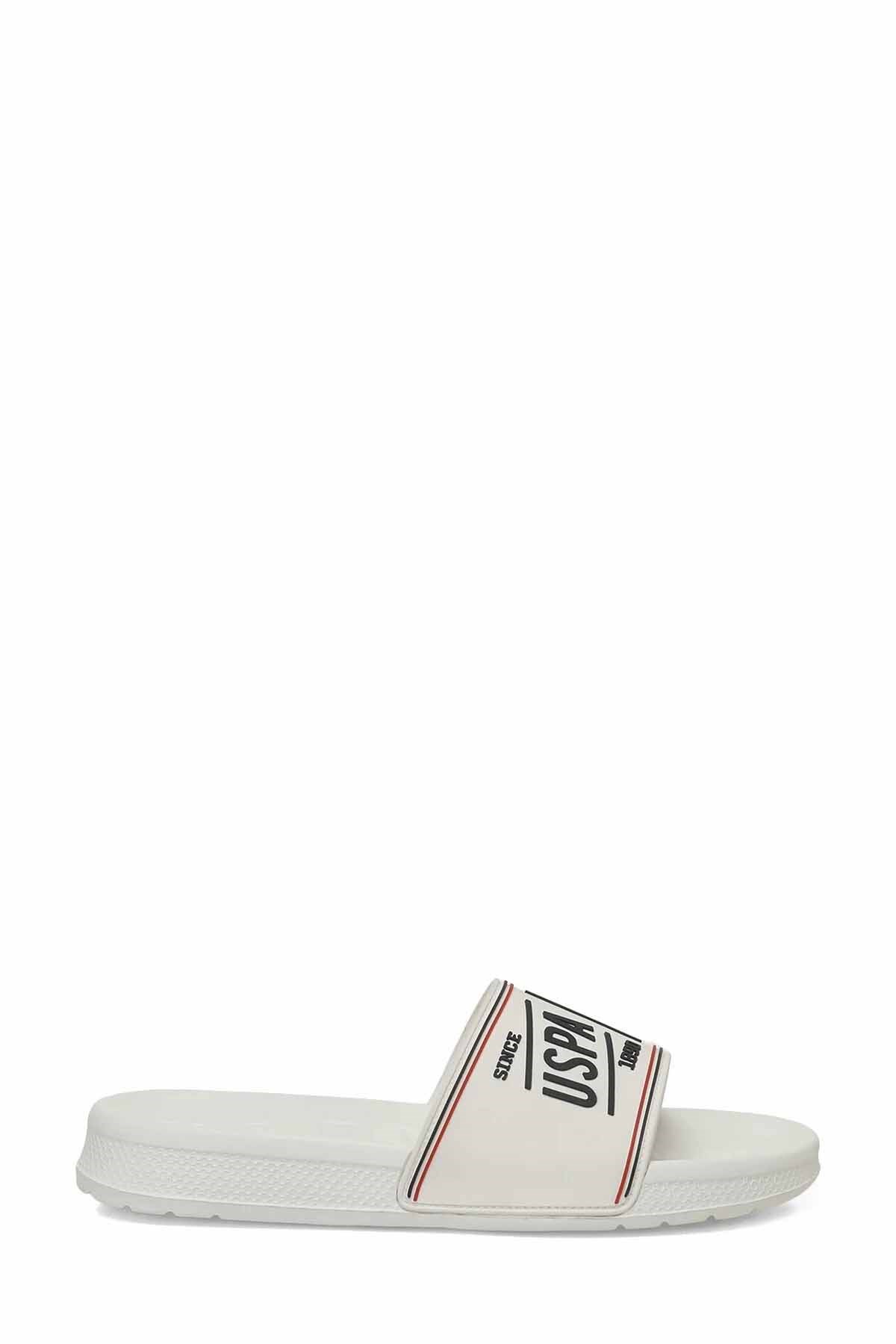 US POLO ASSN.TerlikUS Polo Assn. 6M ROLAND 6FX BEYAZ Erkek Terlik 102252150BEYAZ