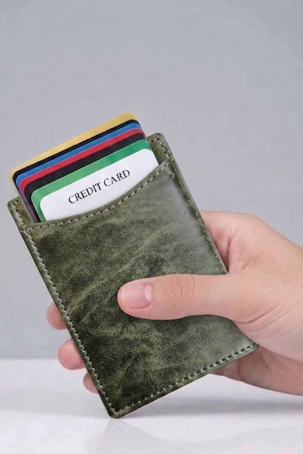 VYNORCüzdanVynor Kartlık Kadın Cüzdan VY011Haki