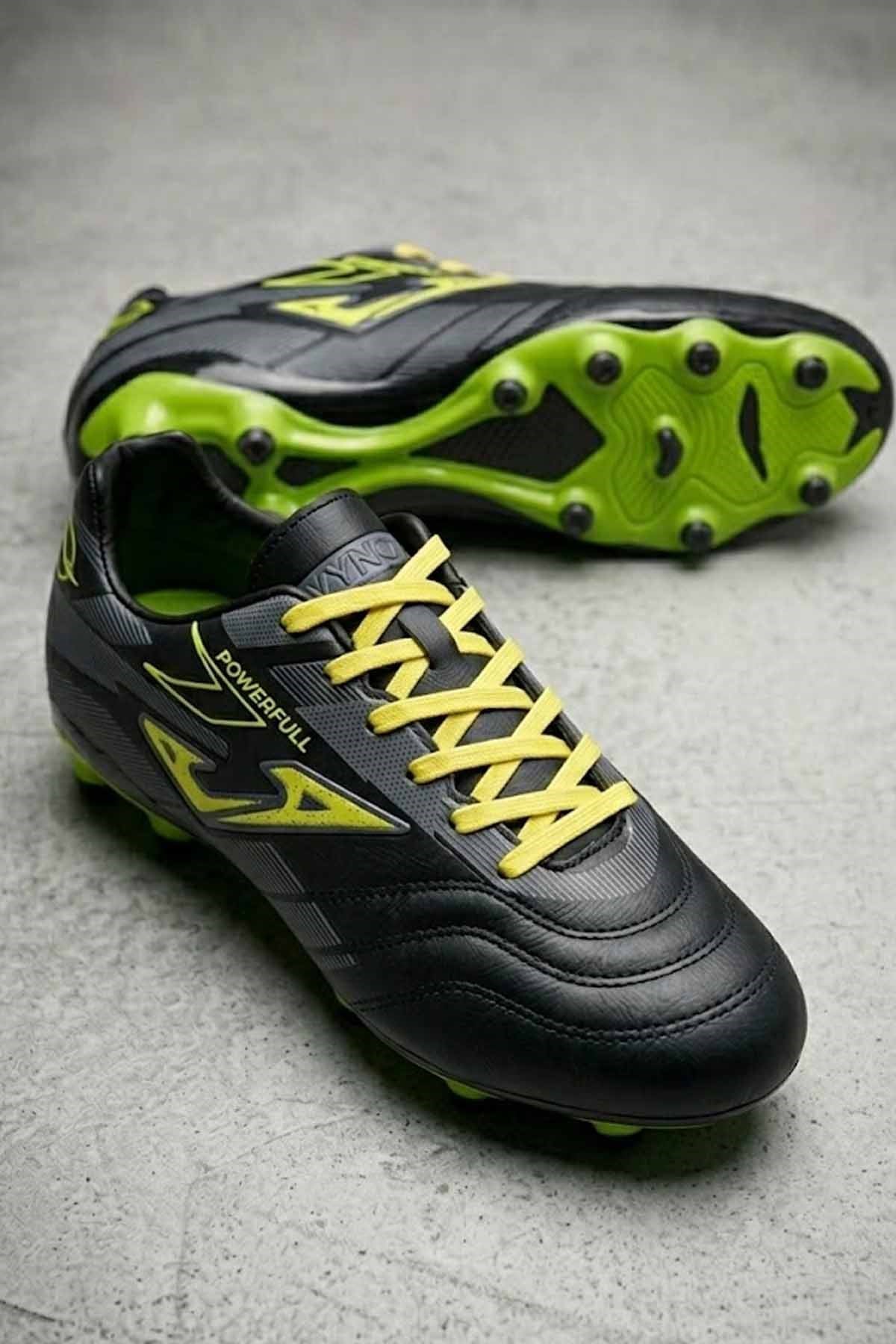 VYNORKramponVynor Krampon Power-Full Siyah Sarı Erkek Krampon Ayakkabı VY-640 SSSiyah/Sarı