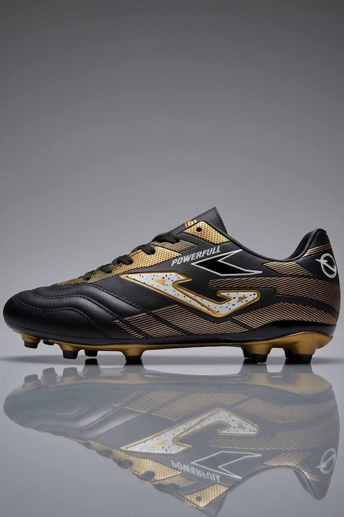 VYNORKramponVynor Krampon Power-Full Siyah Altın Erkek Krampon Ayakkabı VY-640 SASiyah