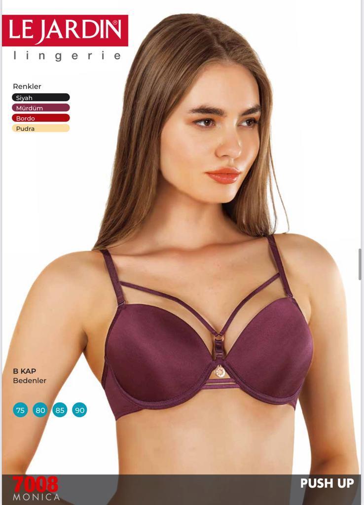 Le Jardin 7008 Micro Kaplı Push Sütyen