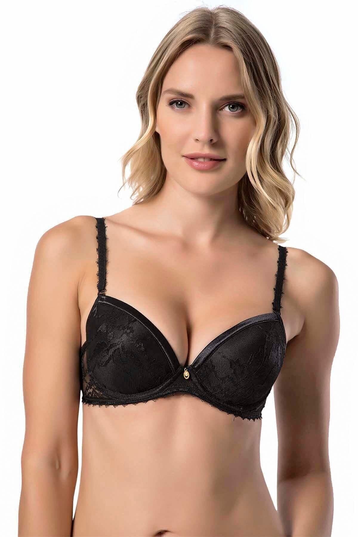 Lj 7002 Desteksiz Dantel İşlemeli Sütyen