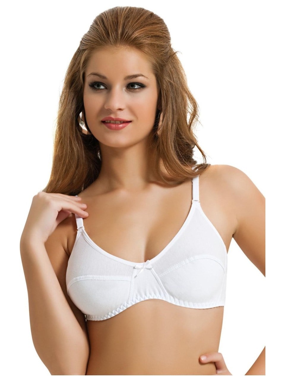 Nbb 3 Adet Desteksiz İnce Askılı Penye Sütyen