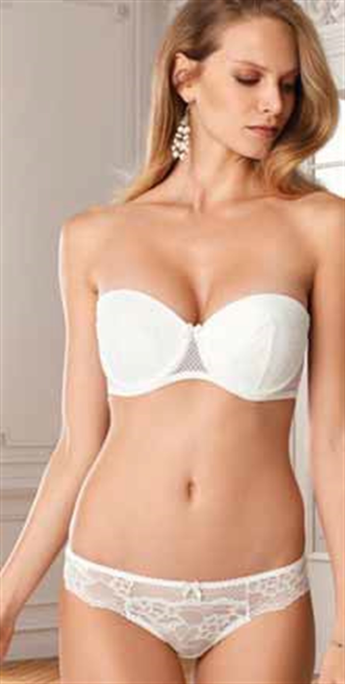 Tilda Soft Push Up Strablez Sütyen Külot Takım Lacivert
