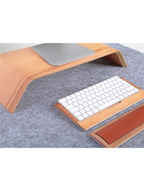 Imac Masa Düzenleyici 3'Lü Set (Kayın)