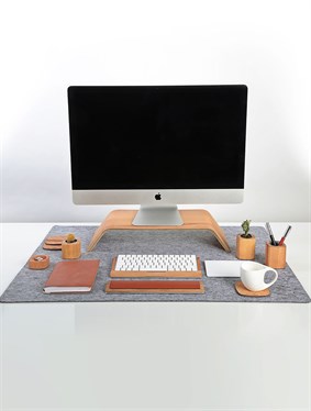 Imac Masa Düzenleyici Set (Kayın)
