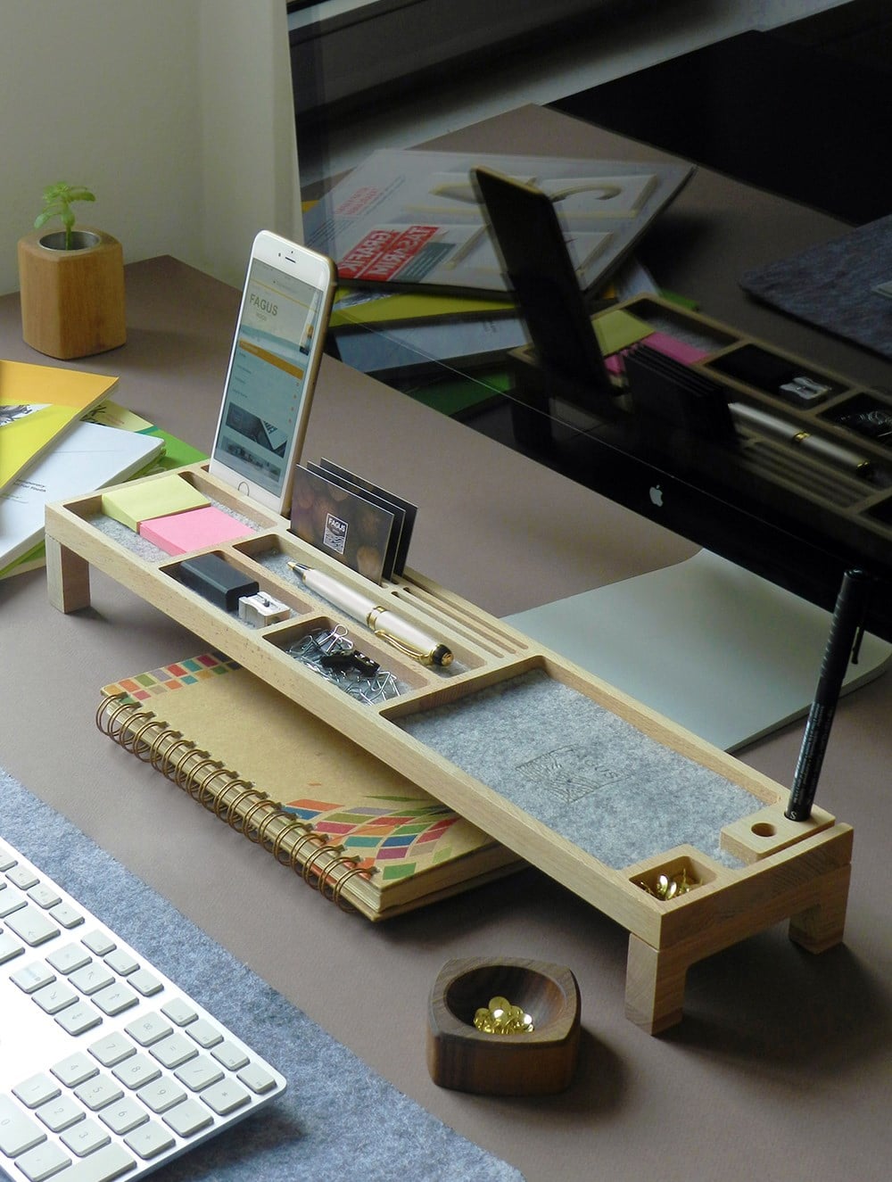 Sharpy Masa Düzenleyici (Gri)