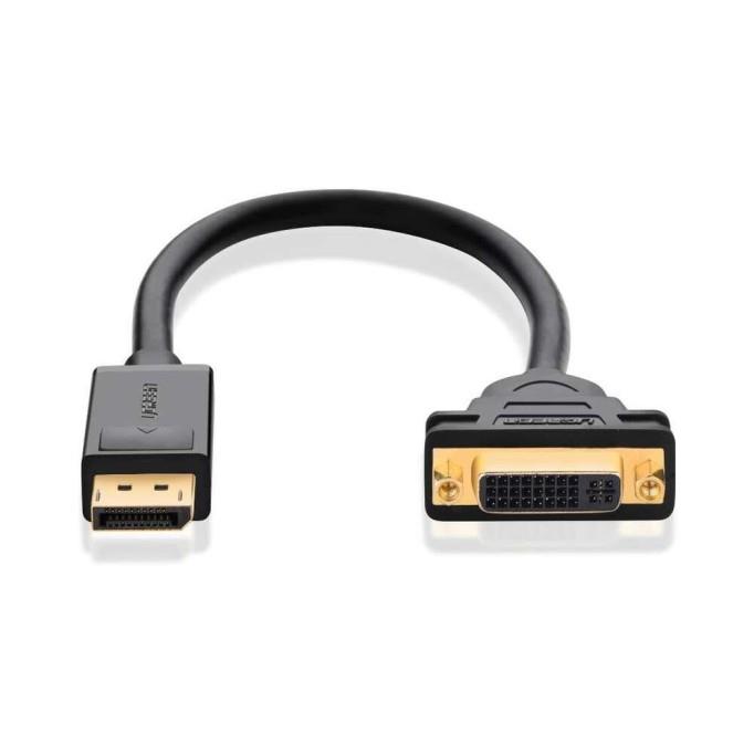  DisplayPort Erkek to DVI 24+5 Dişi Çevirici Dönüştürücü 15 CM