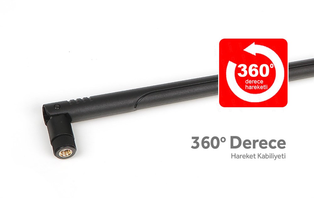 2.4GHz 9dBi İç Mekan Yönsüz Anten