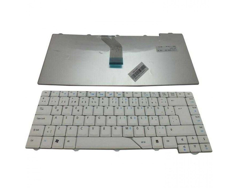 Acer Aspire 5310, 5310G, 5310Z, 5310ZG, 5315, 5315G,5315Z, 5315ZG,5220, 5220G,5220Z 5220ZG,5520, 5520G,5520Z, 5520ZG,5230, 5235,5710, 5710G, 5710Z,5710ZG, 5715,5715G, 5715Z, 5715Z,G5720, 5720G,5720Z,5720ZG,5920, 5920G, Klavye Tuş Takımı Orjınal Beyaz