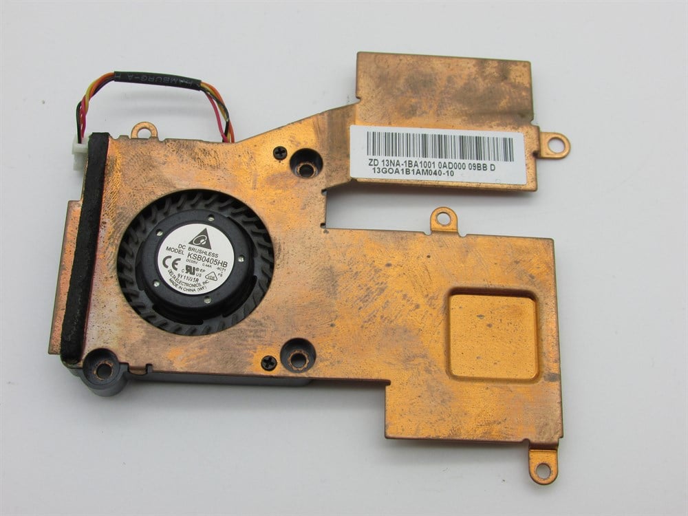 ASUS EEE 1001 HA Minibook Bakır Sogutucu+Fan