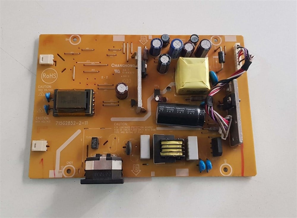 Casper AOC 18.5 inç 931Sn POWER BESLEME KARTI MAİN BOARD, TFT185W80PS, 715G2852-2-11