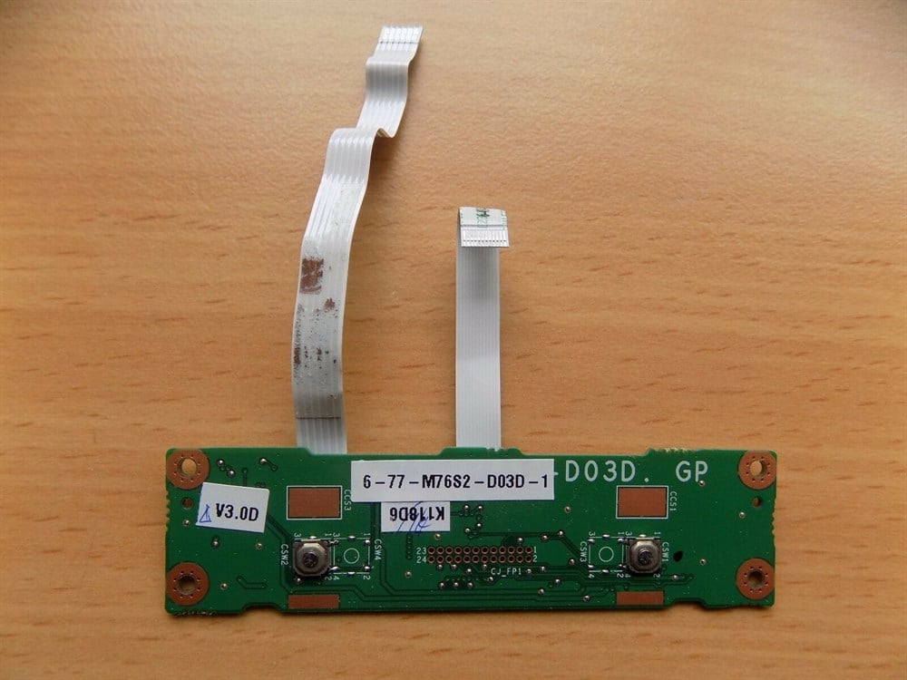 Casper Clevo M760S M76S2 W76K Touchpad Mouse Button Board 6-77-M76S2-D03D-1 Mouse Tuş