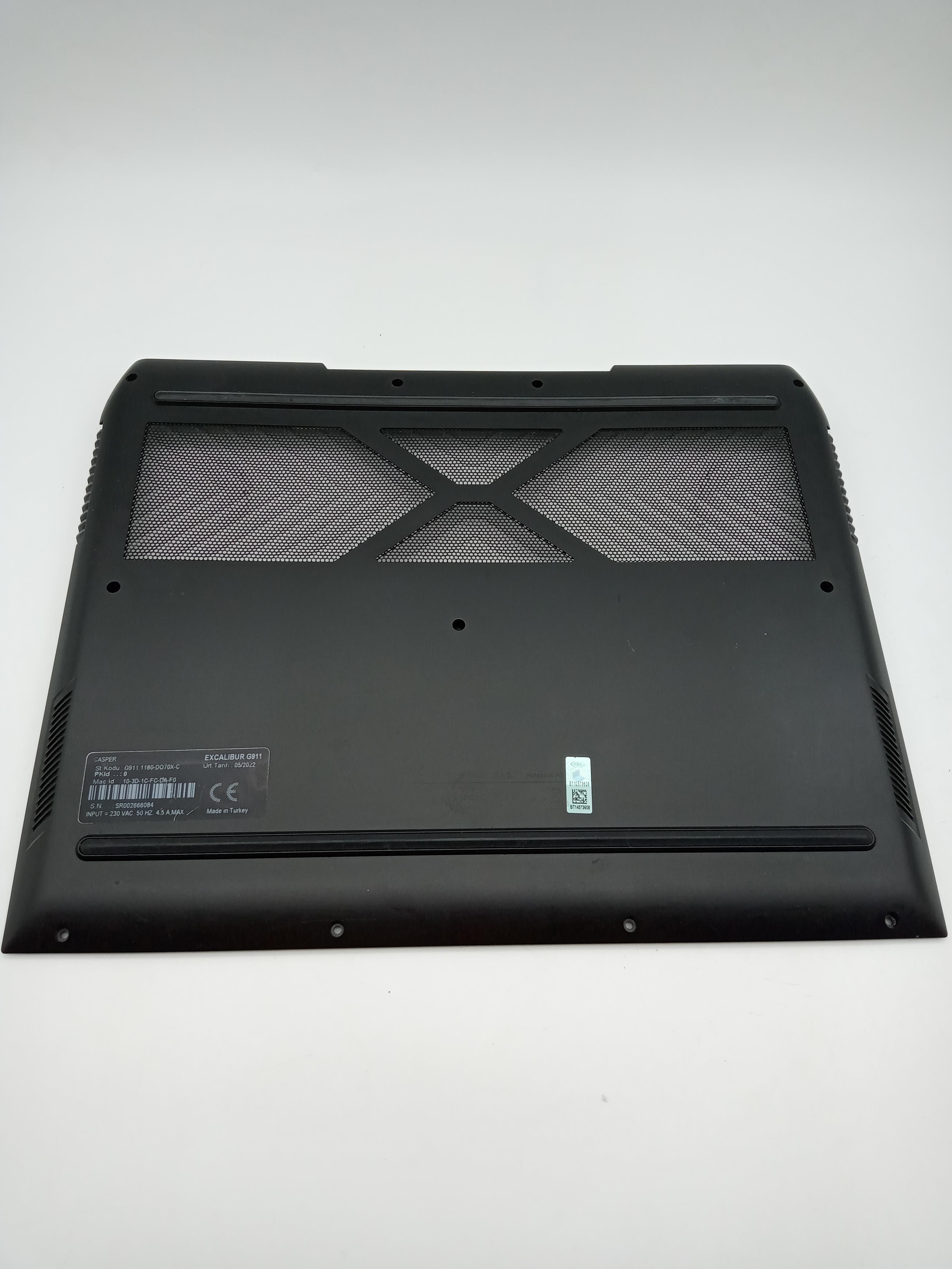 CASPER EXCALIBUR G911 Notebook Alt Kasa