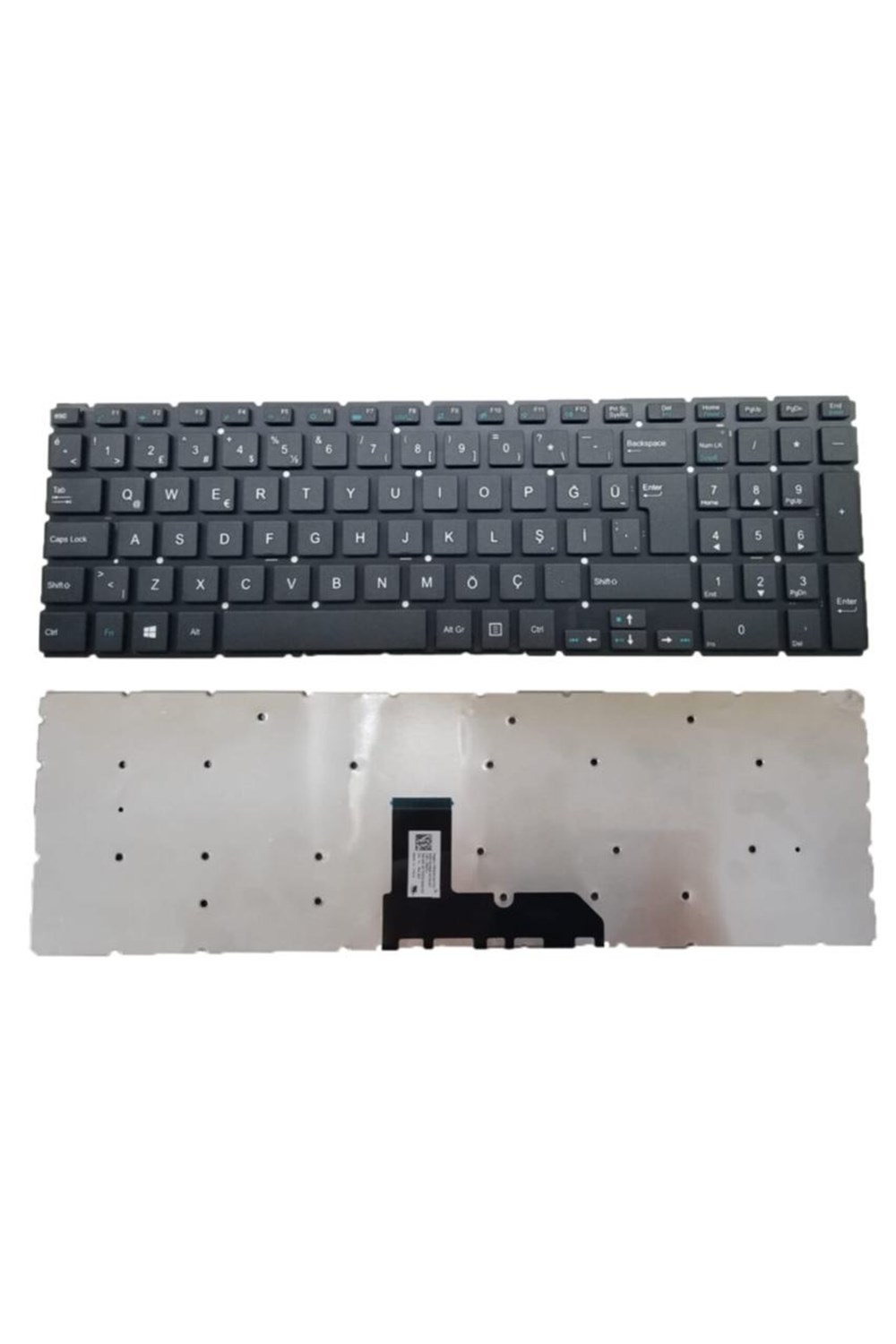 Casper Nirvana F15 F600 F650 F700, F750, F800, F850 Laptop Klavyesi TR