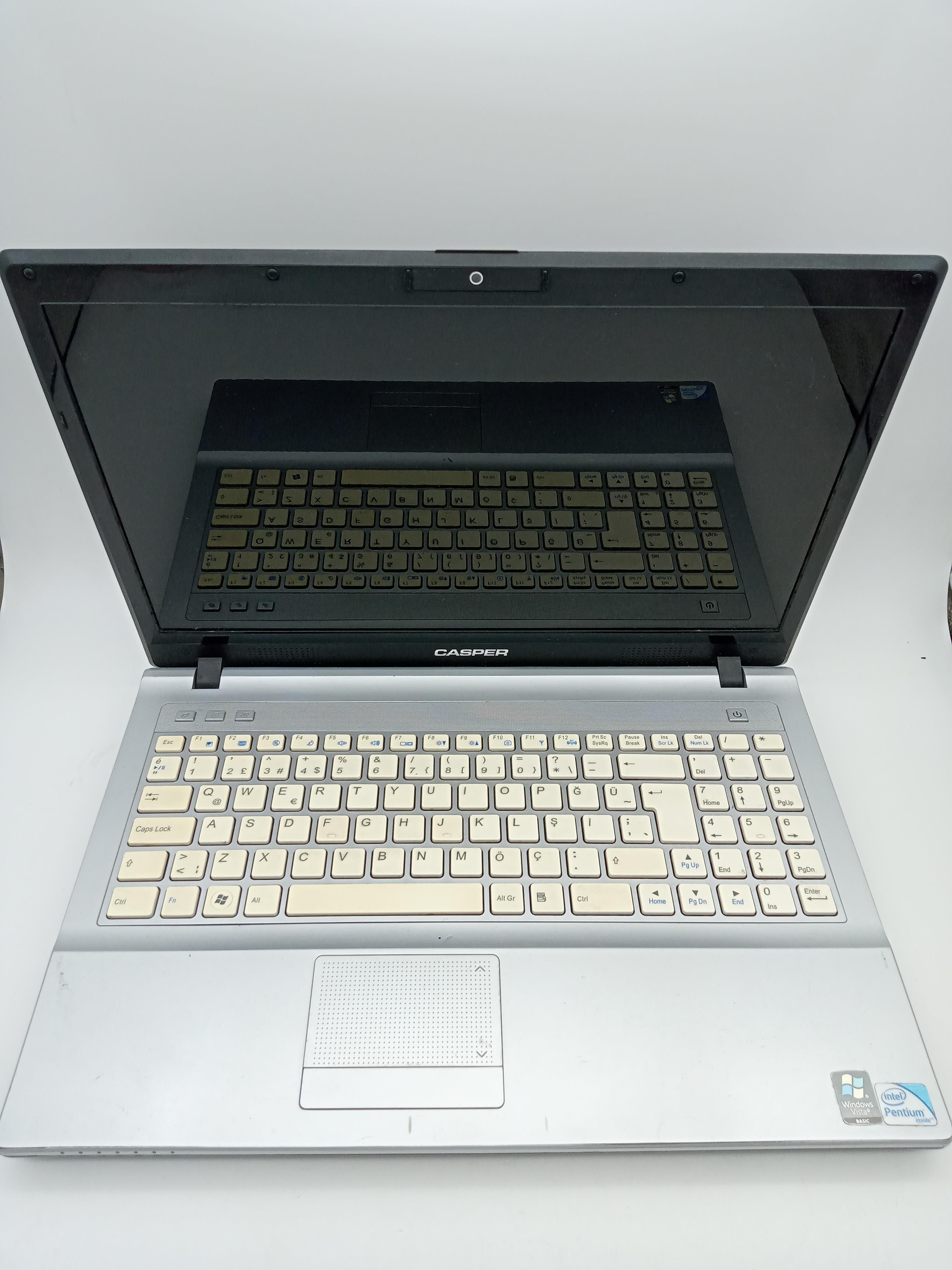 CASPER W76S İKİNCİ EL NOTEBOOK