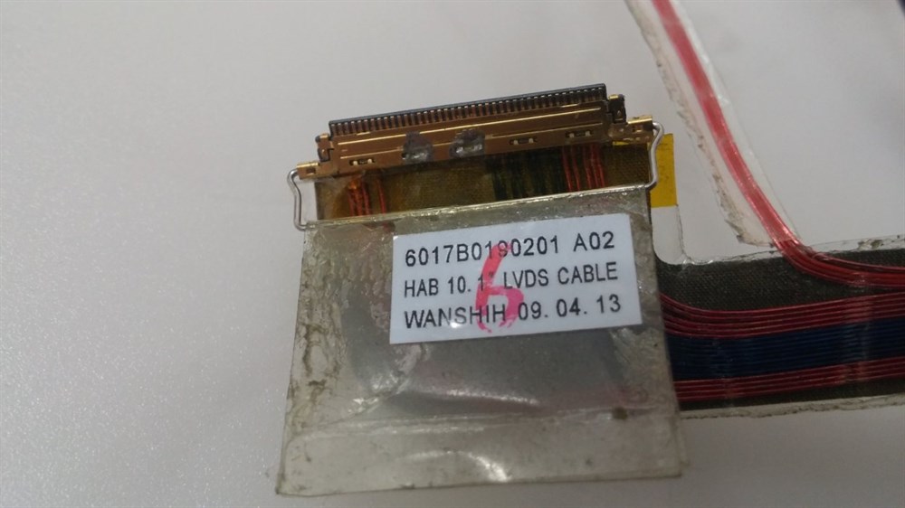 COMPAQ MİNİ 700 701ET 731ET  6017B0190201 A02, HAB 10.1 LVDS 509697-001 509697-001 Lcd Data Kablo