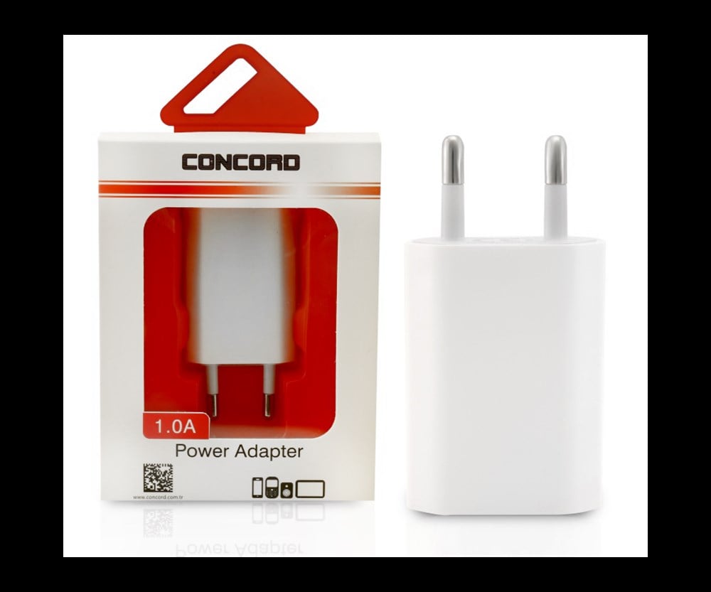 Concord C-748 | 1.0A | Lightning USB Başlık Şarj