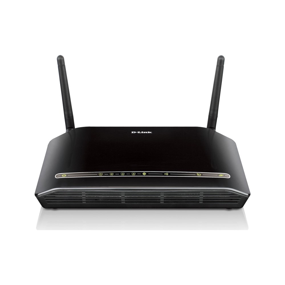 D-Link DSL-2750U 300Mbps 4 Port ADSL2+ 1 Port USB(3G Uyumlu) Kablosuz Modem