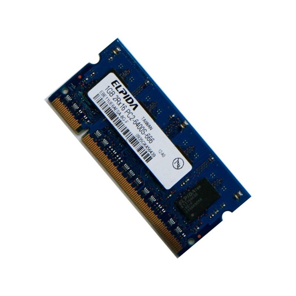 Elpida 1GB DDR2 6400S Notebook Ram