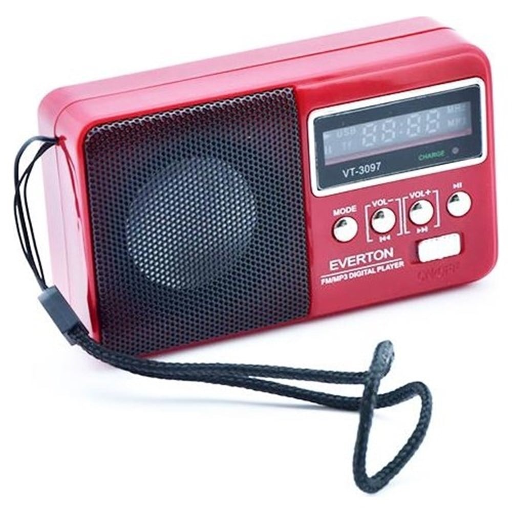 Everton RT-303 Müzik Kutusu Usb-Radyo (Kırmızı)