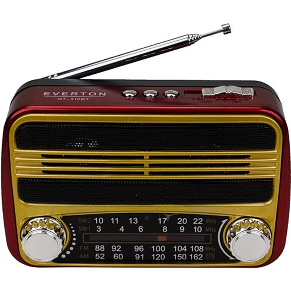 Everton RT-310BT Fm-Usb-Tf Card- Nostaljik Radyo