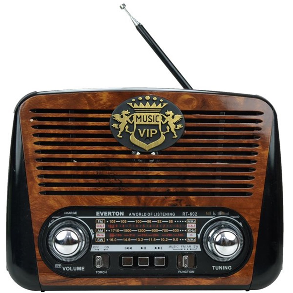 Everton RT-602BT USB-SD-FM-Bluetooth Destekli Nostaljik Radyo