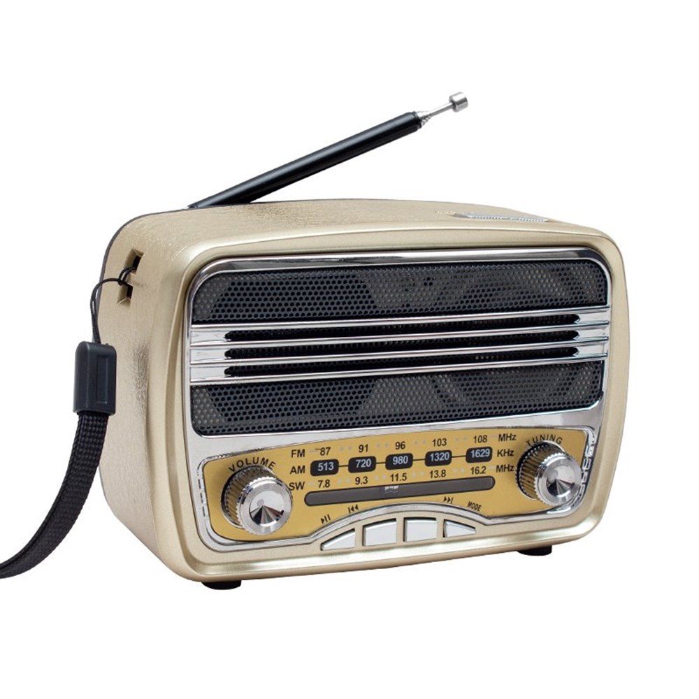 Everton RT-840 USB/TF/FM/Bluetooth Destekli Nostaljik Radyo