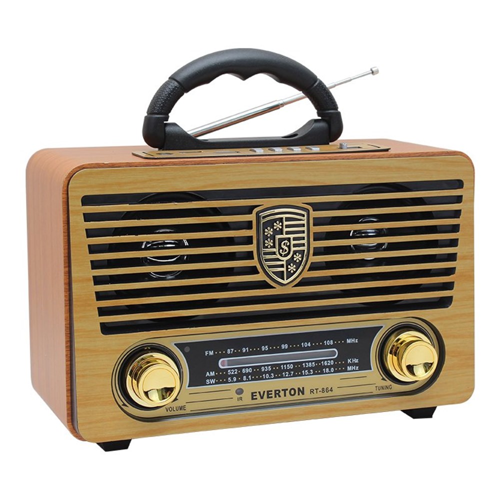 Everton RT-864BT USB/SD/FM/Bluetooth Destekli Kumandalı Nostaljik Radyo