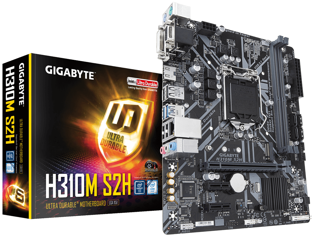 Gigabyte H310M-S2H İntel H310 2666 MHz DDR4 Soket 1151 mATX Anakart