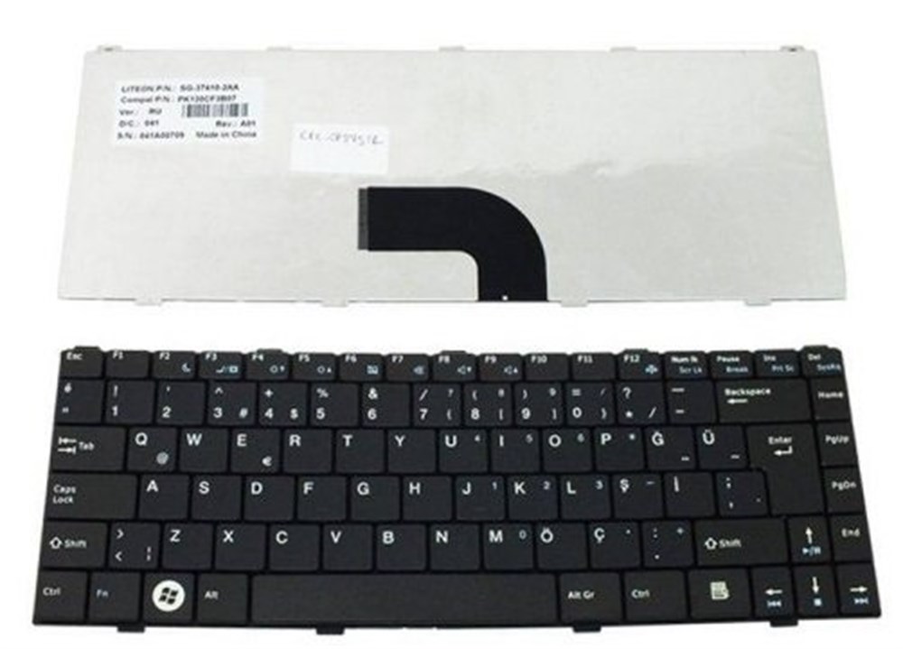 Grunding SN5071D PK130CF3A05 MP-07G36TQ 698SN5071D  Laptop Klavye Tuş Takımı