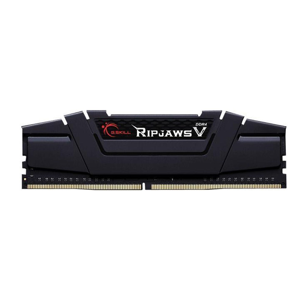 GSKILL 8GB RipjawsV Siyah DDR4 3200MHz CL16 Ram F4-3200C16S-8GVKB