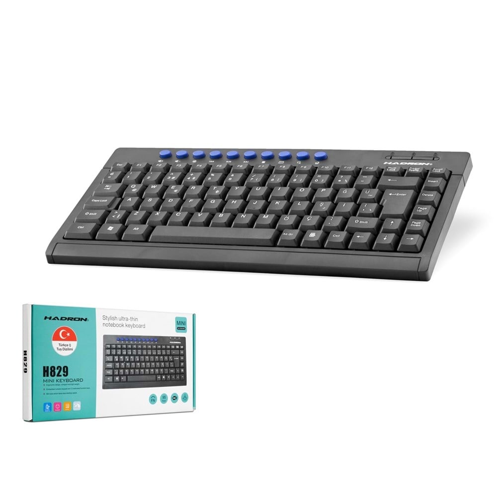 HADRON H829 KLAVYE MİNİ MULTIMEDIA Q