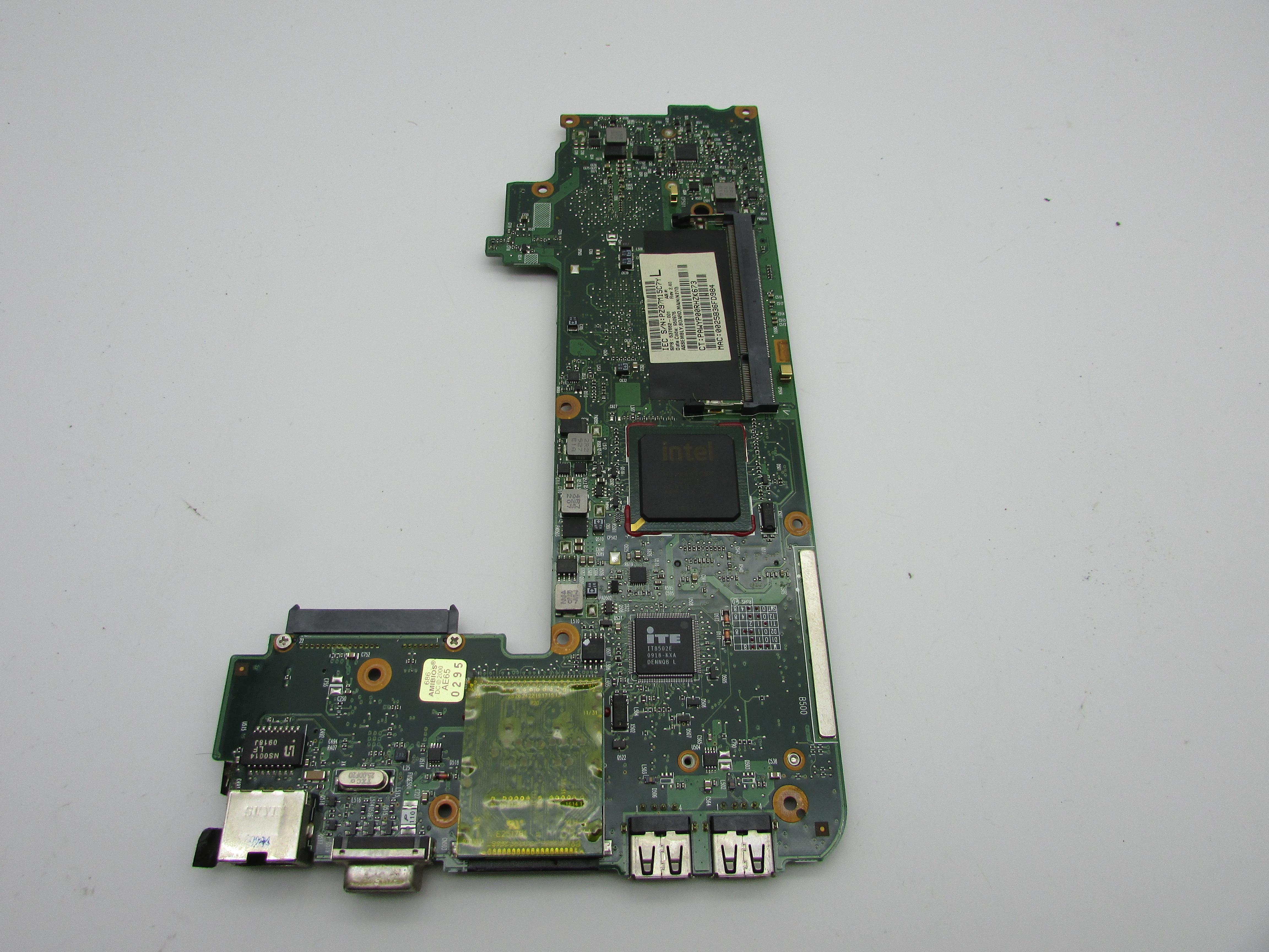 HP COMPAQ MİNİ  110 CQ10-600 CQ10-700 HSTNN F05C Minibook Anakart