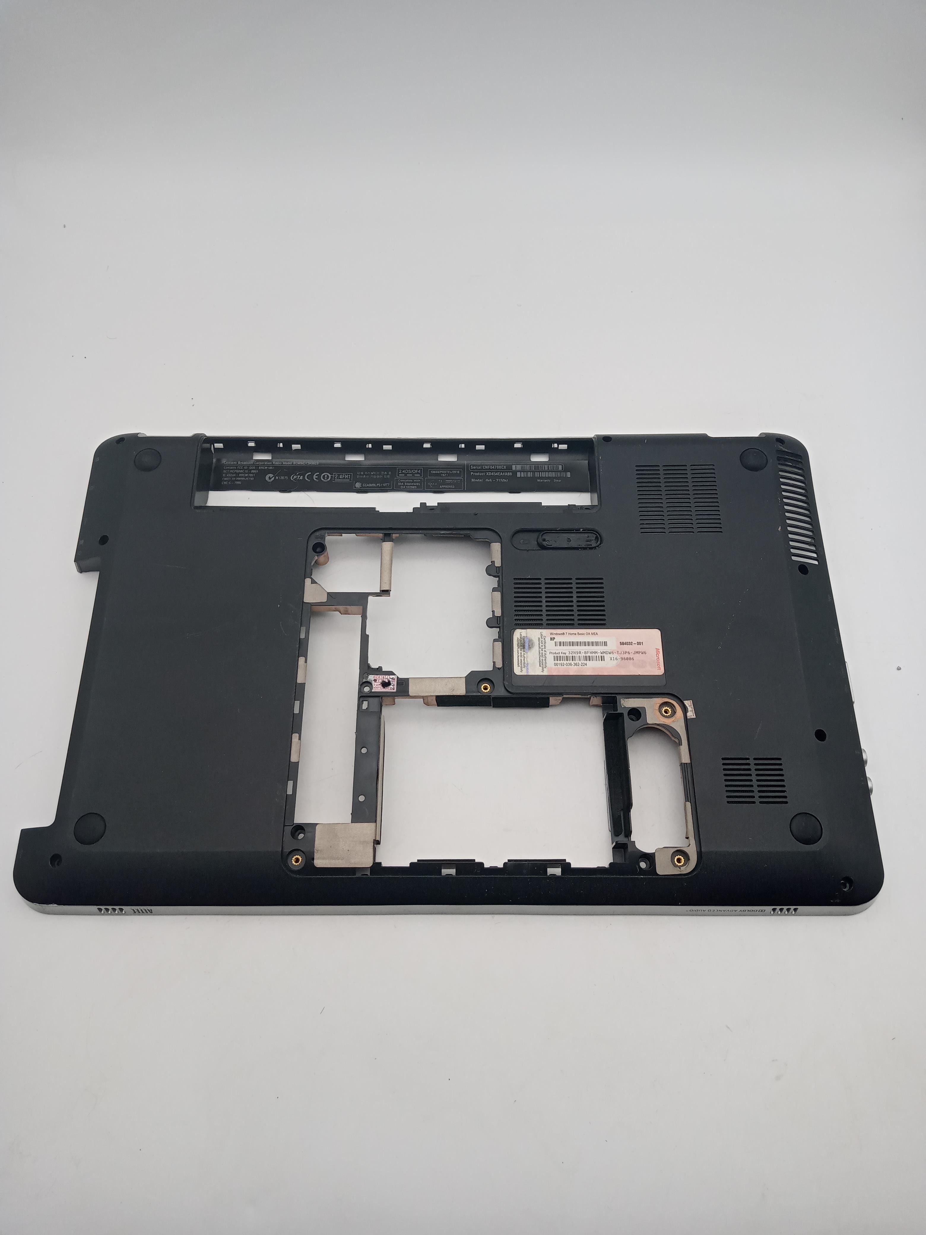 HP DV6 3150st Notebook Alt Kasa