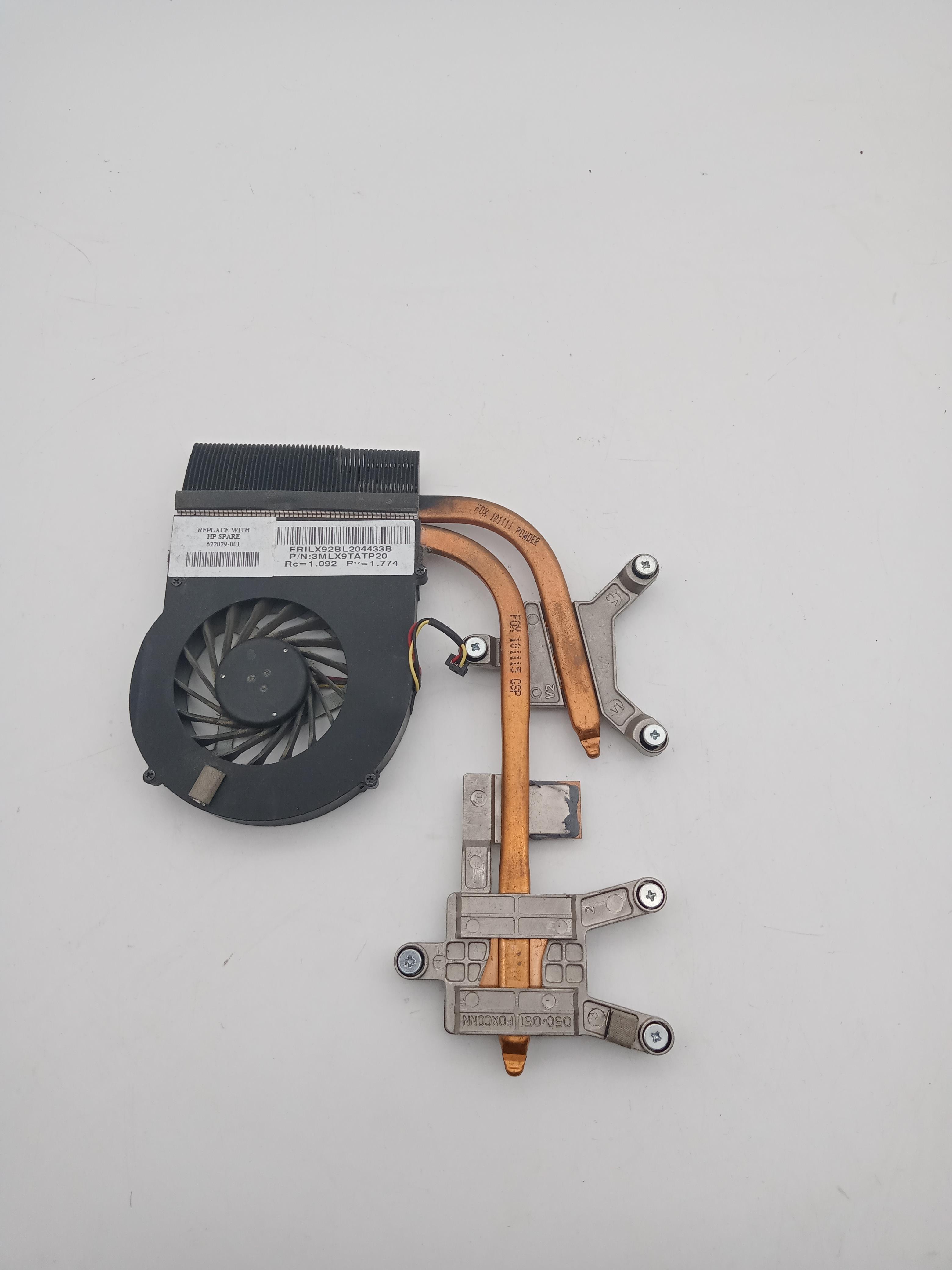 HP DV6 3150st Notebook Bakır Sogutucu ve Fan