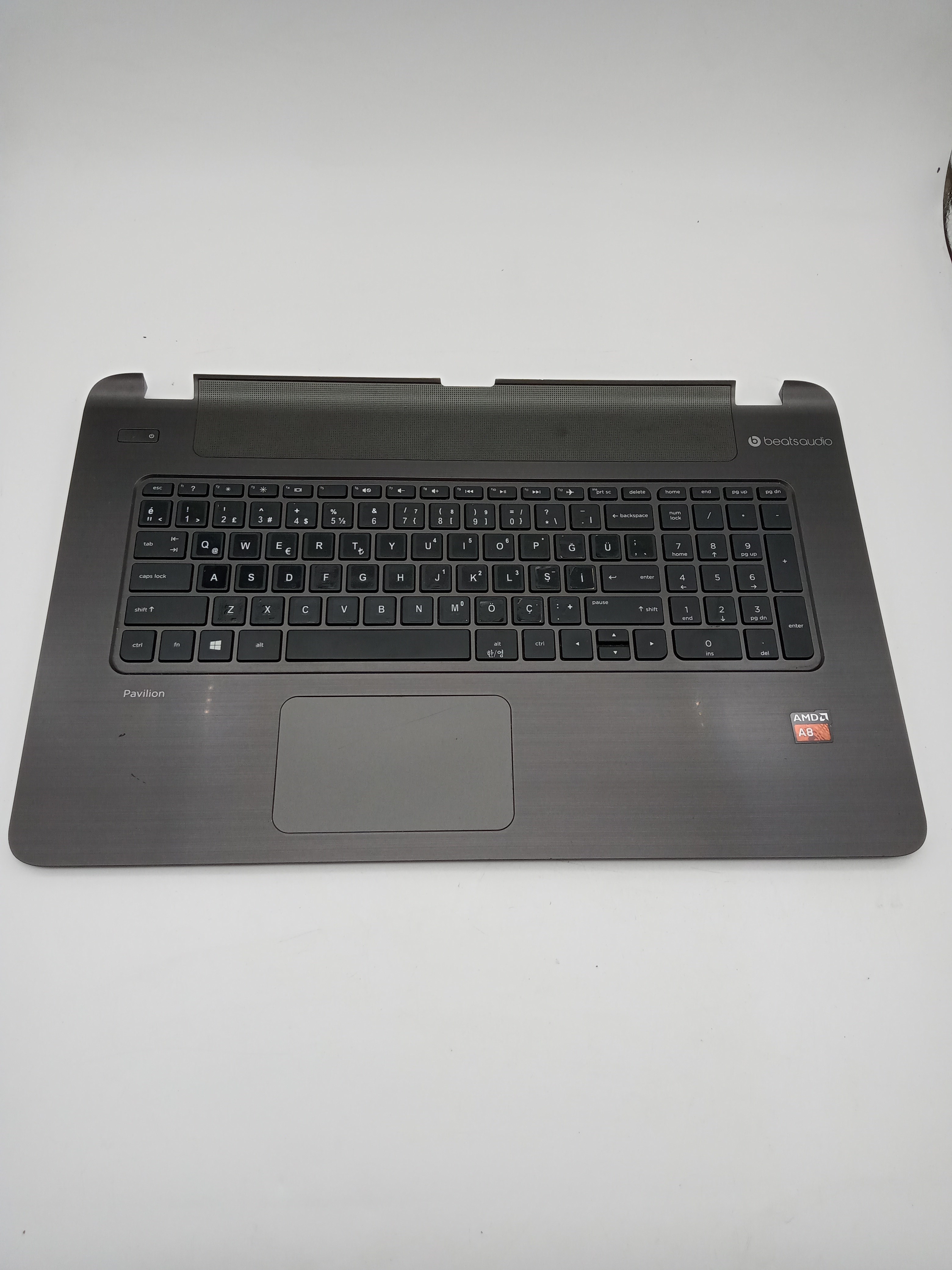 HP PAVİLİON 17-F037CL Notebook Üst Kasa Klavye