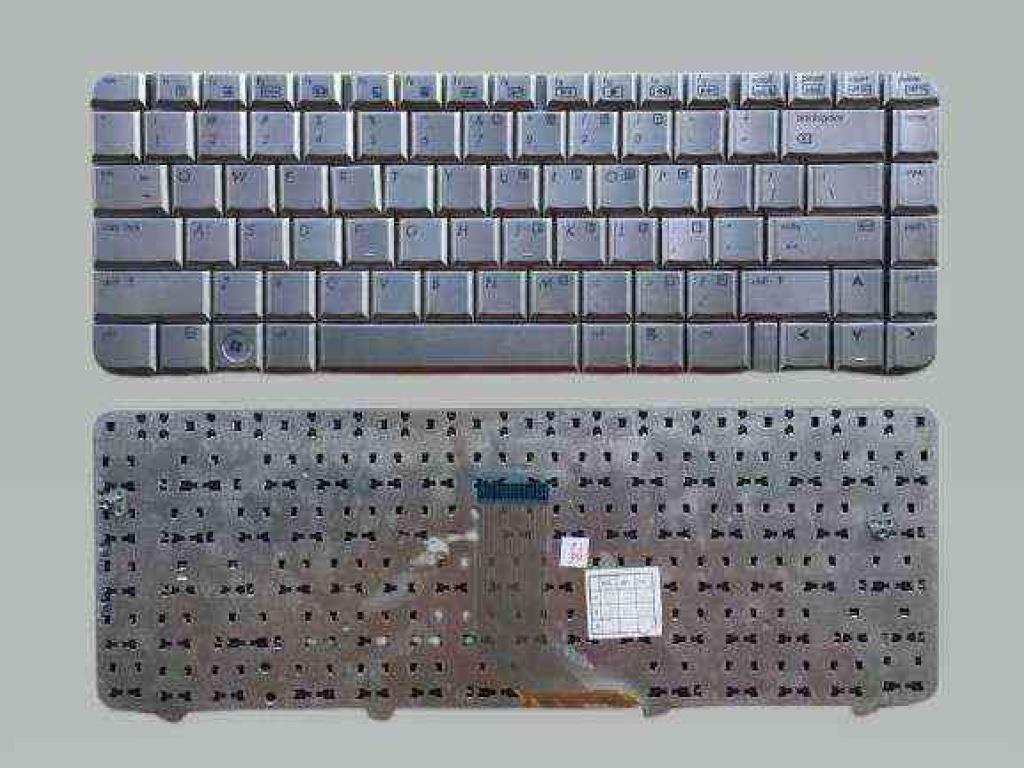 HP Pavilion DV4-2000, DV4-1200, dv4-105, DV4, DV4-1000, DV4-1010, DV4-1100 Klavye (Gümüş)