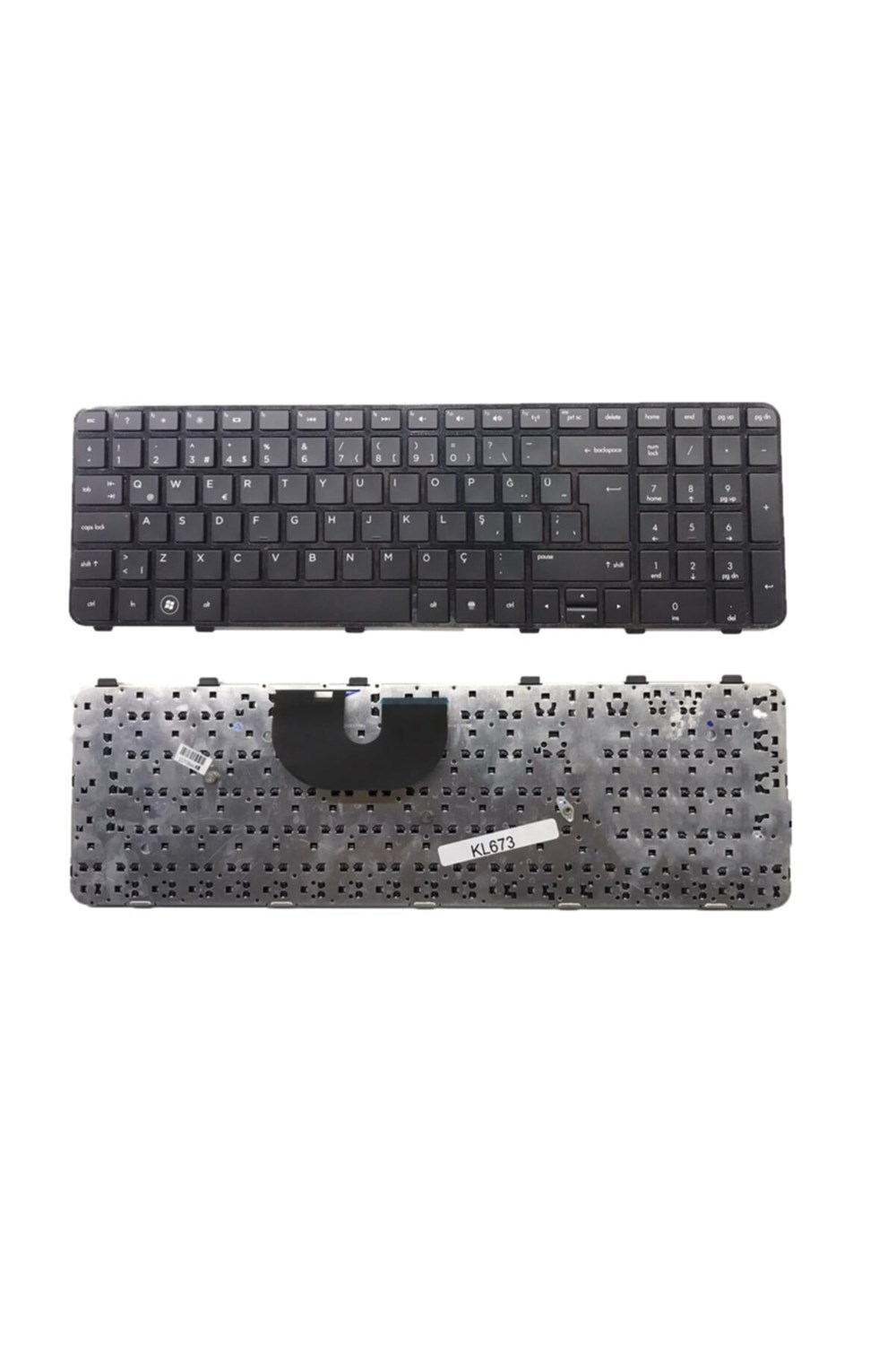 Hp Pavilion Dv6-6b02et, Dv6-6b02st Notebook Klavye 80161_KL673-36