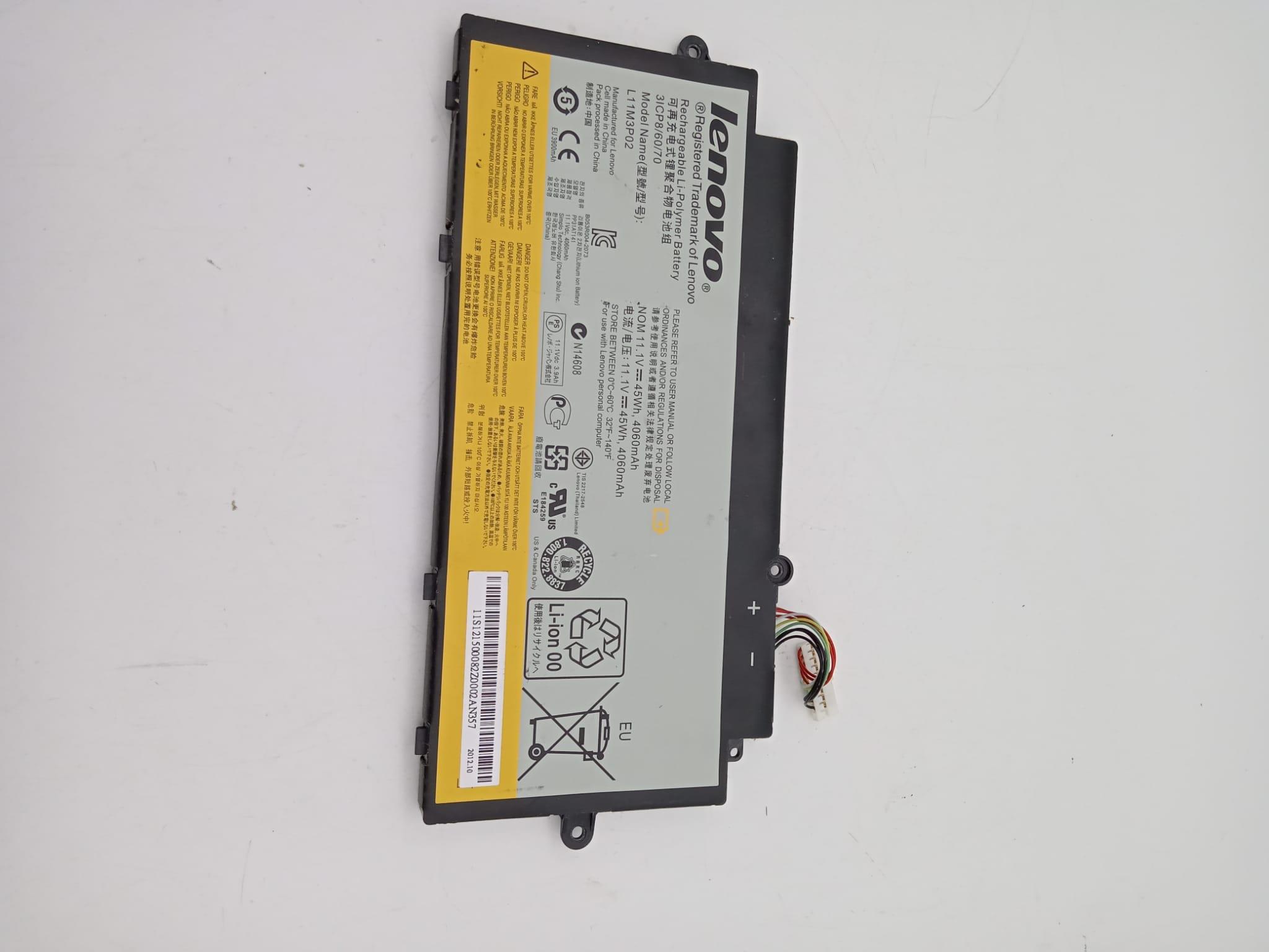 Lenovo IdeaPad U510 Type (20191, 4941) Orjinal Laptop Bataryas