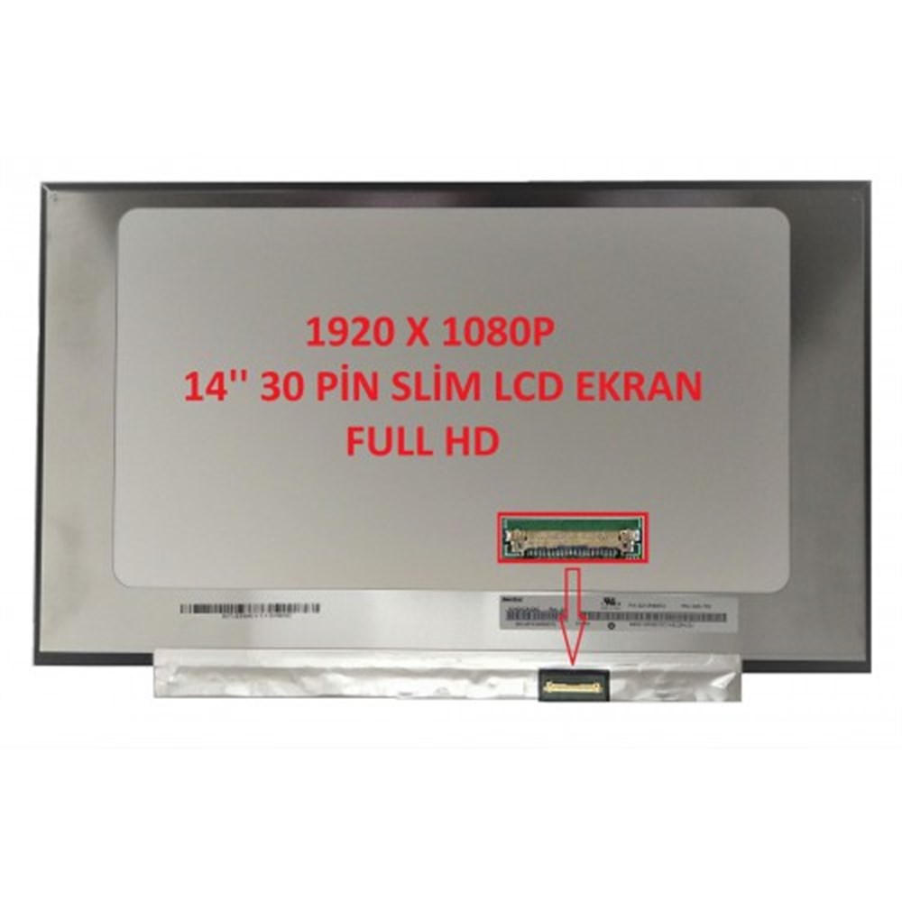 Lenovo Thinkpad T14s Type G2 20T0 20T1 20WM00A2TX 20VM Notebook Lcd Ekran (14.0