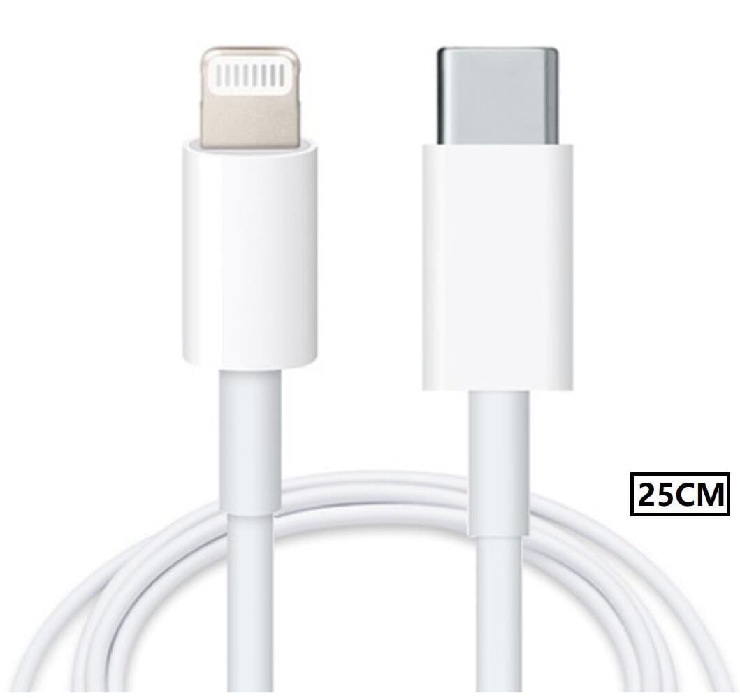 Lightning To Usb Type C 20w Hızlı Şarj İphone Data Kablosu 0.25m