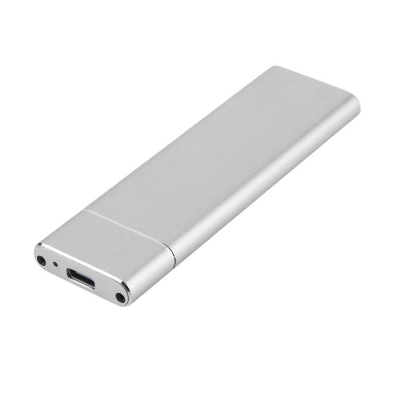 M.2 Sata SSD Ngff To Type C USB 3.0 B-Key Mini Çevirici Adaptör Harici Harddisk Kutusu