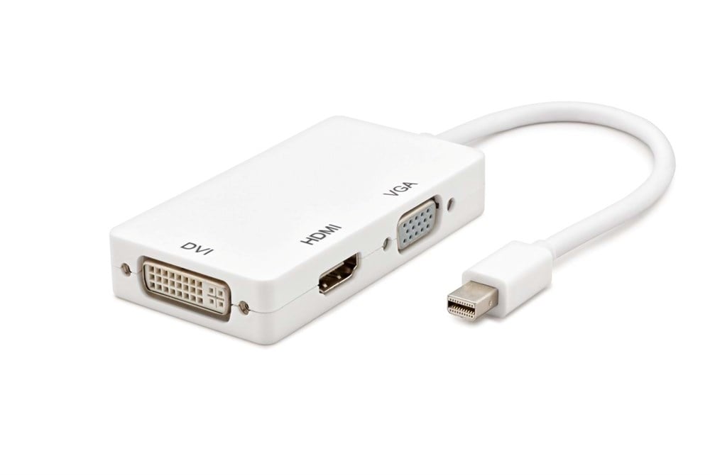 Macbook Thunderbold Mini Displayport To Dvi Vga Hdmı Dönüştürücü Adaptör