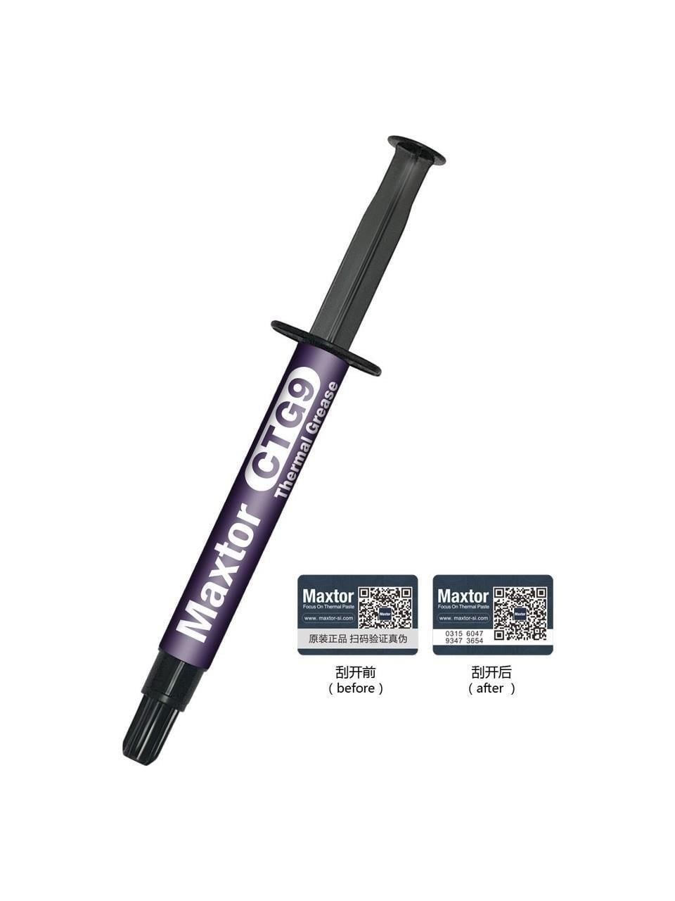 MAXTOR CTG-9 2 GRAM TERMAL MACUN 13.5W/MK