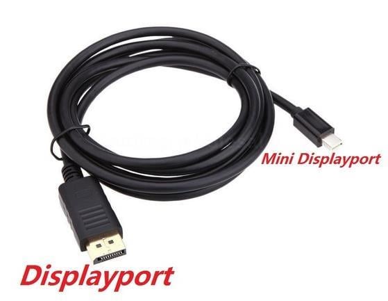 Mini Displayport To Displayport Çevirici Dönüştürücü Adaptör Kablosu