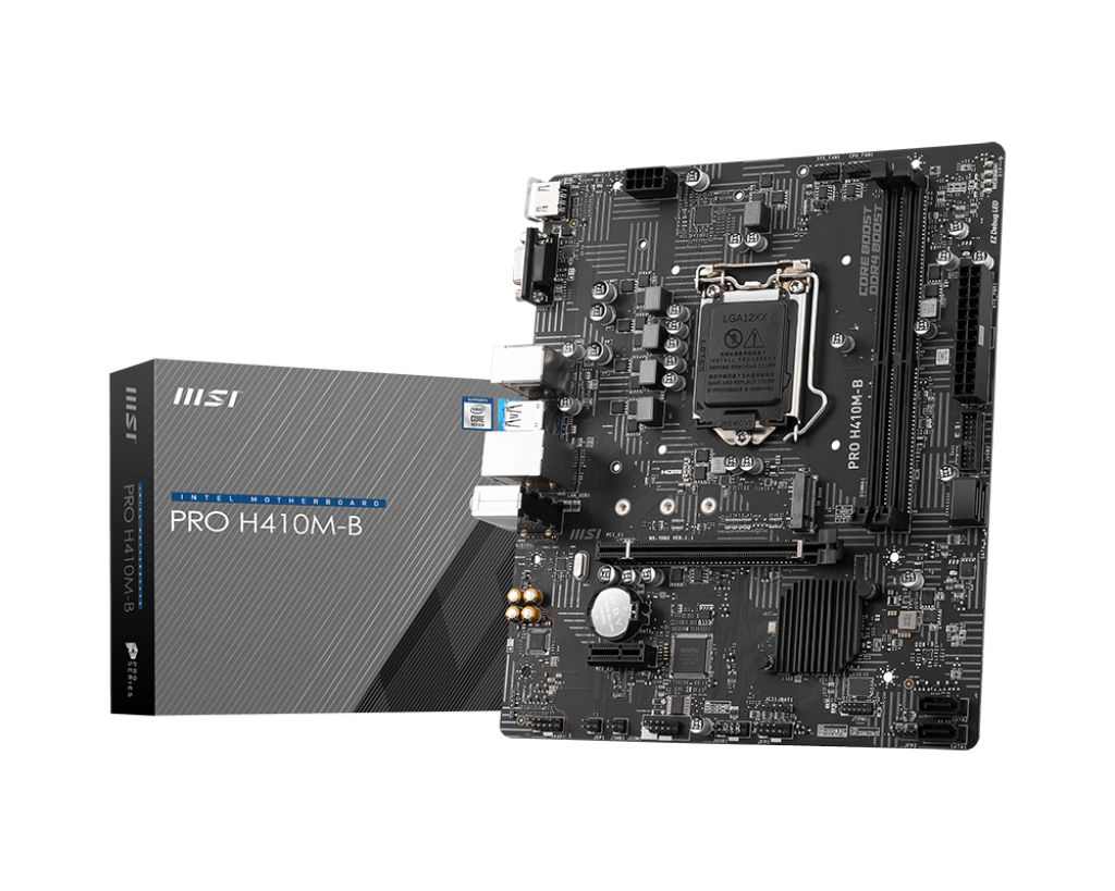 Msi Pro H410M-B 2933MHZ DDR4 M.2 HDMI VGA 1200P