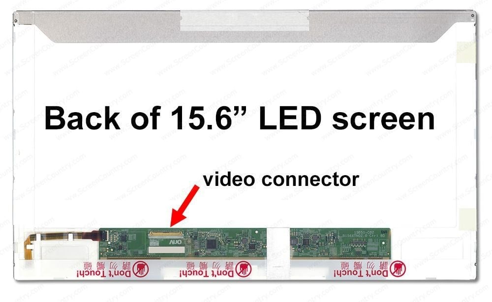 N156B6-L0B 15.6 Laptop Led Lcd Panel Ekran 40 Pin